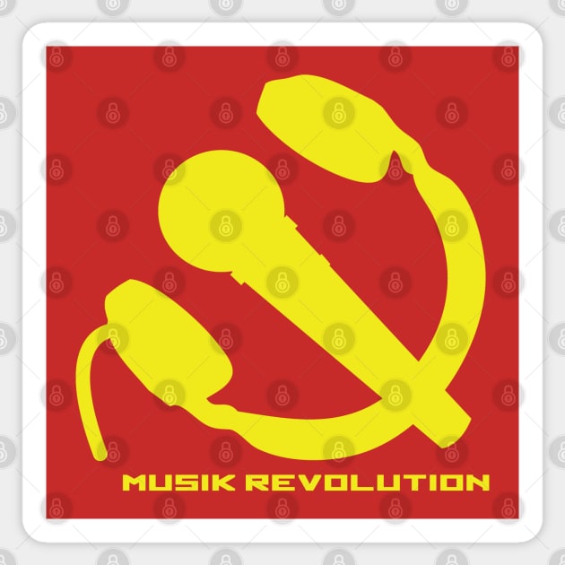 Musik Revolution Sticker by Illustratorator